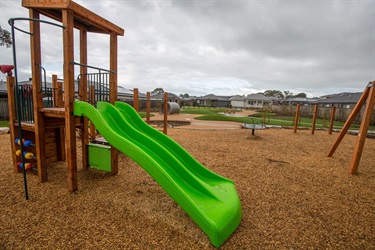Barber Playground slippery dip