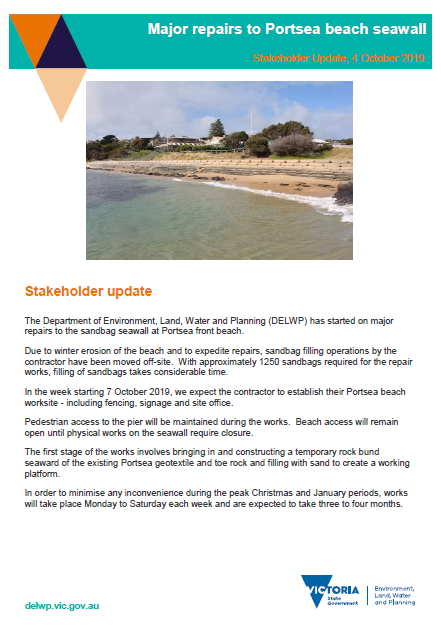 Portsea Front Beach - October